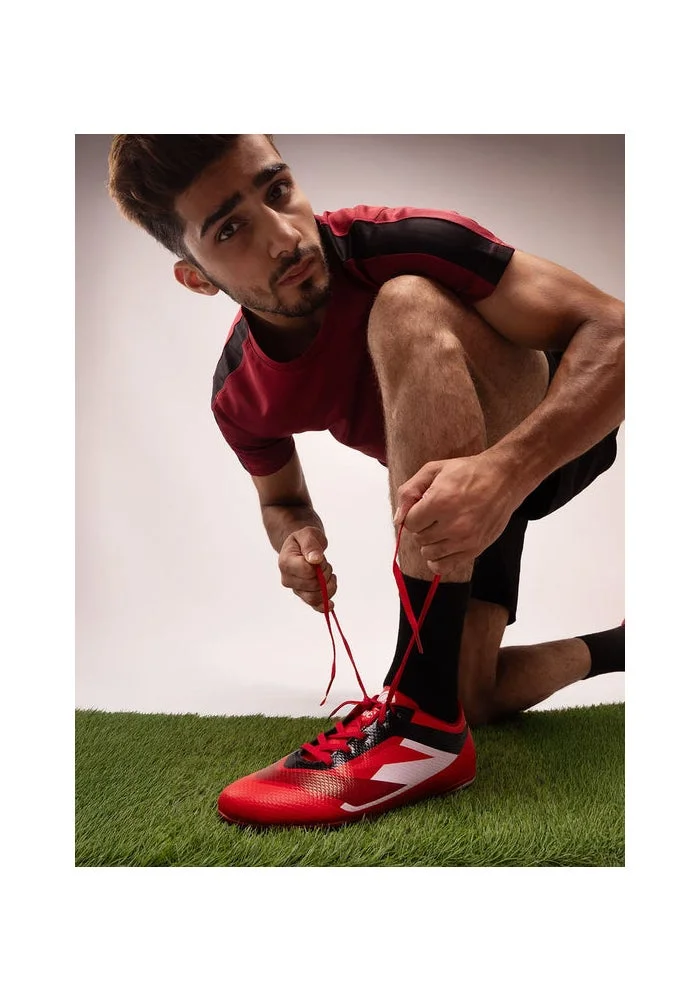 Bacca Bucci Red Fury “Strike X” Firm ground Football Shoes for Men | Best Price UAE